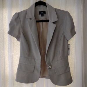 Iz Byer California, women's blazer, taupe, medium
